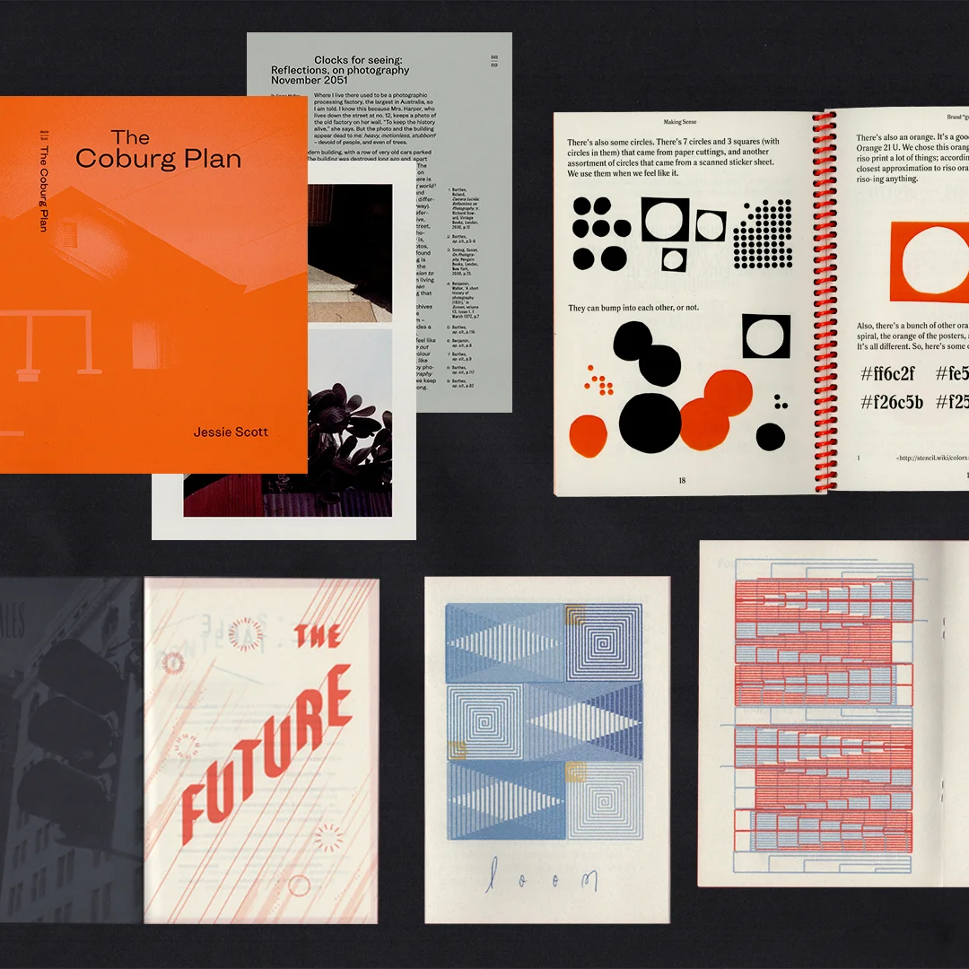 A Collection of published work designed by Hope Lumsden-Barry